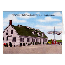 Waddy Kentucky Half-Way House, Hwy 60 Cards