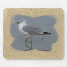 Wading Seagull 1 Mousepad