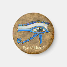 WADJET EYE OF HORUS on Papyrus Gift Magnet
