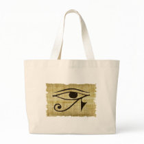 WADJET EYE OF HORUS on Papyrus Gift Series Canvas Bag