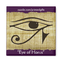 WADJET EYE OF HORUS on Papyrus Gift Series Refrigerator Magnets