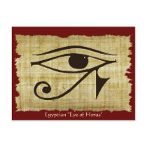 WADJET EYE OF HORUS on Papyrus Gift Series Post Cards