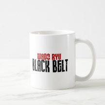 Wado Ryu Black Belt Karate Mug