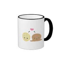 waffle and ice cream love mug