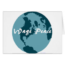 Wage Peace Greeting Card