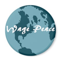Wage Peace Fridge Magnets