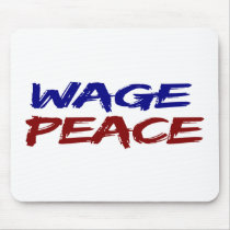 Wage Peace Mouse Pads