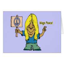 Wage Peace! Not War! Cards