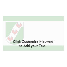 Wages, Germany flag Business Card