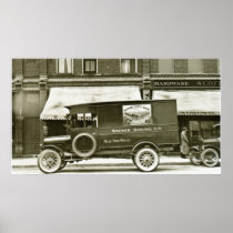 Wagner Baking Company Delivery Truck Posters