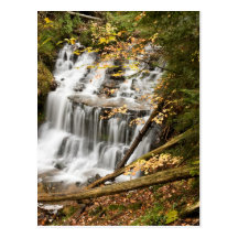 Wagner Falls Postcard