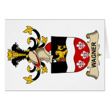 Wagner Family Crest Card