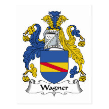 Wagner Family Crest Post Cards