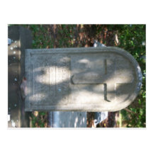 Wagner Tombstone Postcard
