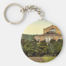 Wagner's theatre (i.e. Festspielhaus), Bayreuth, B Key Chain
