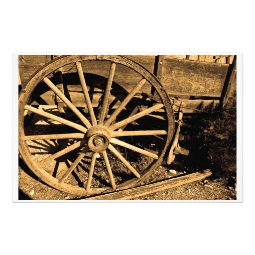 Wagon Wheel stationary Stationery Design