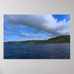 waianae oahu coastline poster