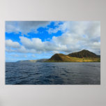 Waianae oahu coastline print