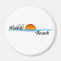 Waikiki Beach Magnets