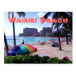 Waikiki Beach Postcard