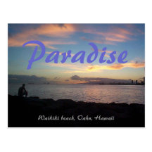 Waikiki beach postcards