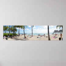 Waikiki Beach Print