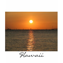 Waikiki Sunset Baby Doll T t-shirts
