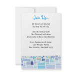 Wailing Wall Israel Bar Bat Mitzvah Party card Custom Announcements