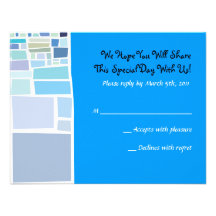 Wailing Wall Israel Bar Bat Mitzvah Reply Card Announcements