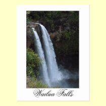 Wailua Falls Kauai Hawaii postcards