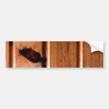 Wainscoting Wood Panel Bumper Stickers