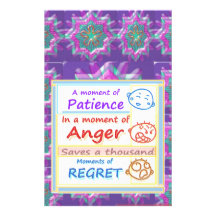 Wait a MOMENT and Reflect Personalized Stationery