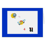 WAIT GREETING CARD