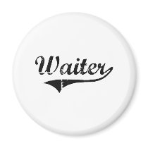 Waiter Professional Job Magnet