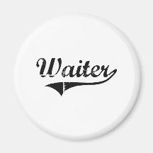 Waiter Professional Job Magnet