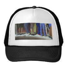 Waiting At Starbucks Mesh Hats
