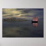 Waiting - digital art poster