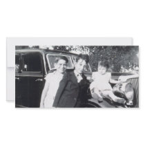 Waiting for a Ride Photo Card