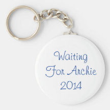 Waiting For Archie Keychains