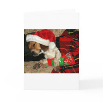 Waiting for Santa- Christmas holiday greeting card