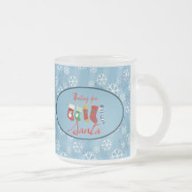 Waiting For Santa Mugs