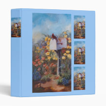 Waiting For the Mail Cardinal Binder