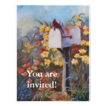Waiting For the Mail Personalized Invites