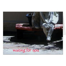 Waiting for you (too) card
