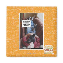 Waiting line for snuggles fridge magnets