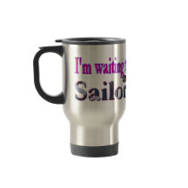 Waiting on a Sailor Coffee Mugs