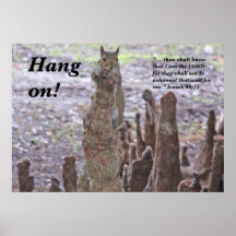 Waiting on the Lord Scripture Poster B