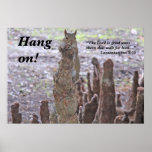 Waiting on the Lord Scripture Poster C