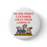 WAITRESS cudtomer joke buttons