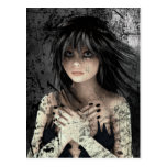 Wake Of Emotion Gothic Art Postcard